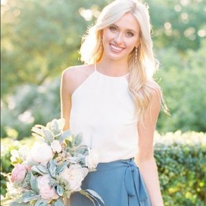 Revelry Sophie Chiffon Halter
